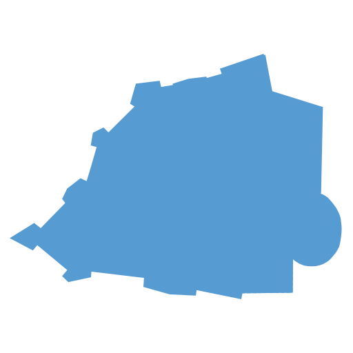 Geographical trade map outline of Vatican