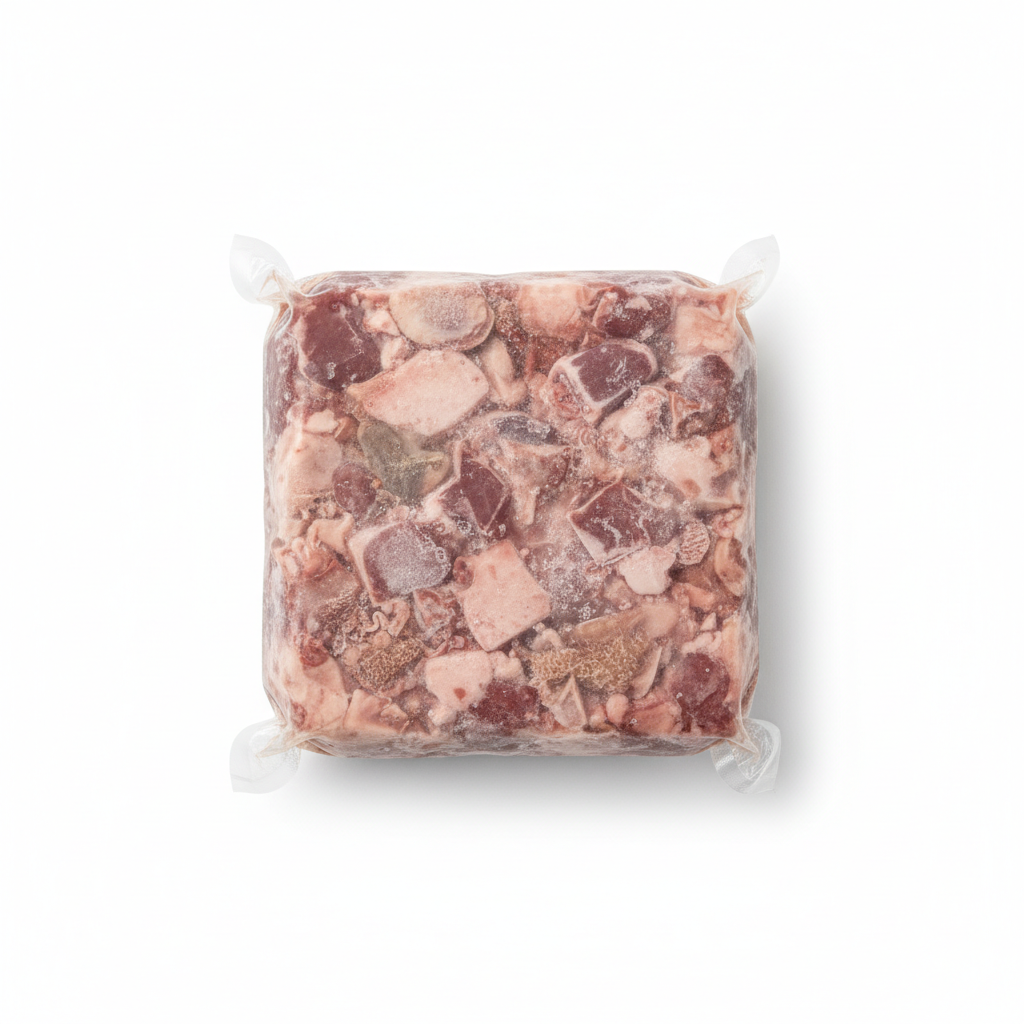 Visual category for product Frozen edible bovine offal (excl. tongues and l