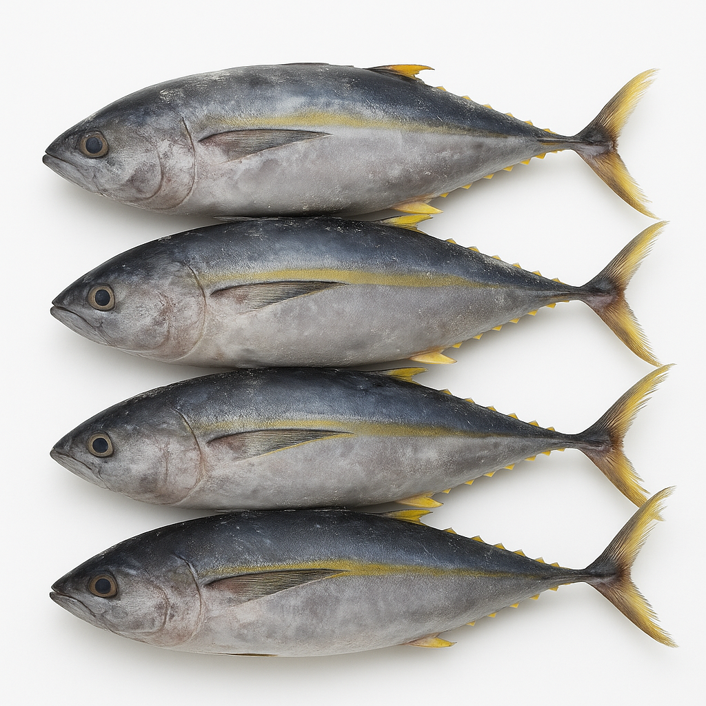 Visual category for product Frozen yellowfin tunas