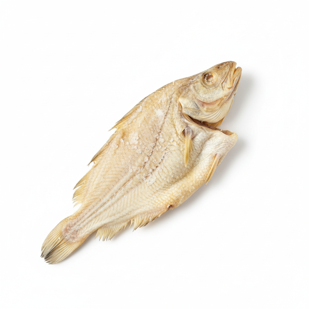Visual category for product Dried cod, not smoked