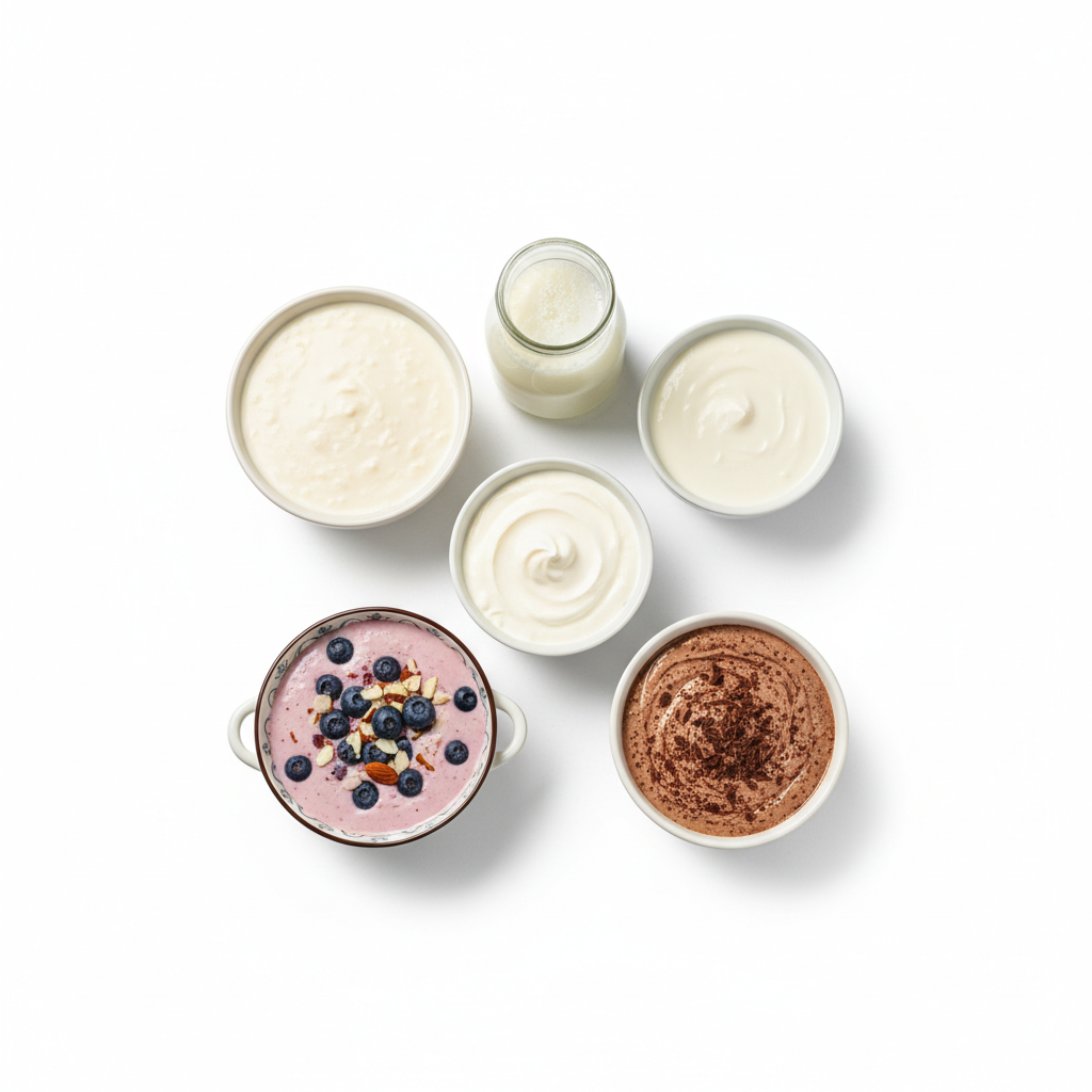 Visual category for product Buttermilk, curdled milk and cream, etc (excl.
