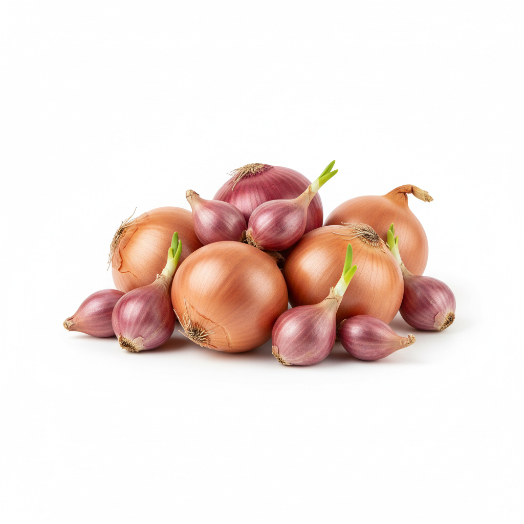 Visual category for product Onions and shallots, fresh or chilled