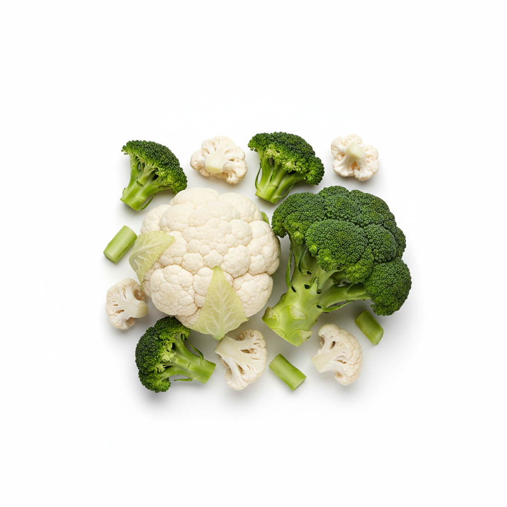Visual category for product Cauliflowers and headed broccoli, fresh or chil