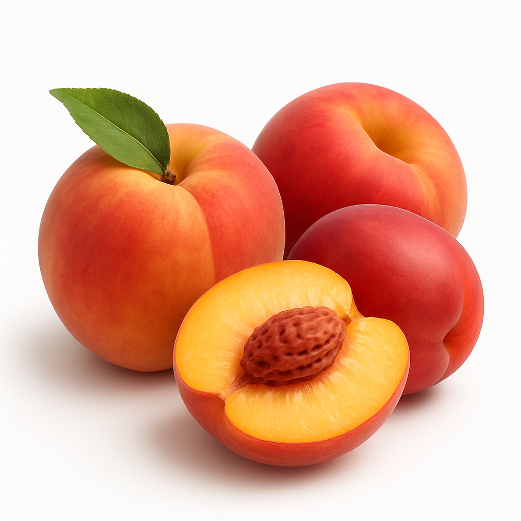 Visual category for product Peaches, including nectarines, fresh