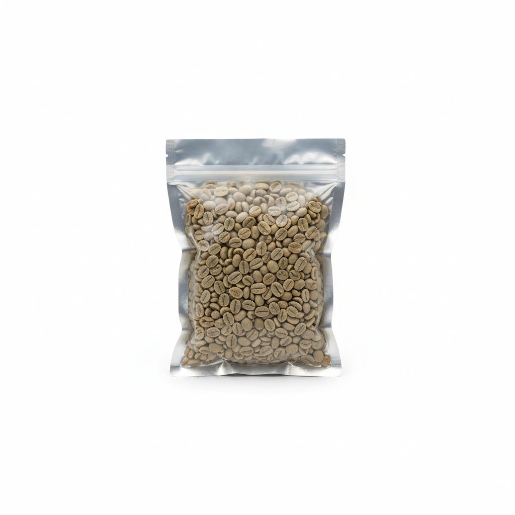 Visual category for product Coffee, not roasted or decaffeinated
