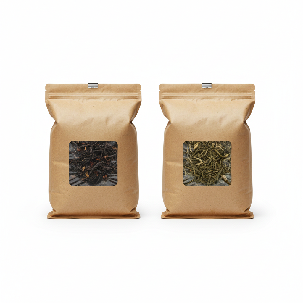 Visual category for product Black tea (fermented) and partly fermented tea,