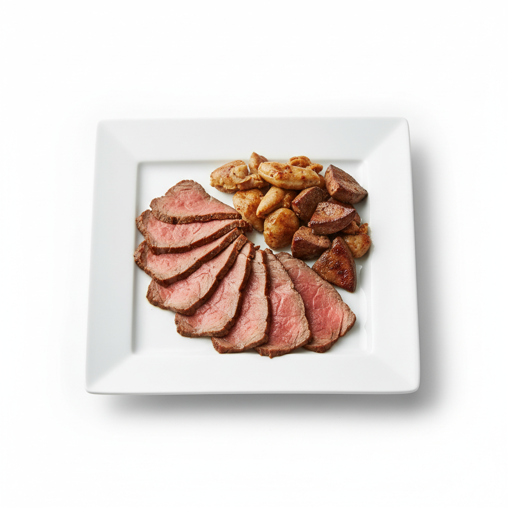 Visual category for product Preparations of meat of bovine animals