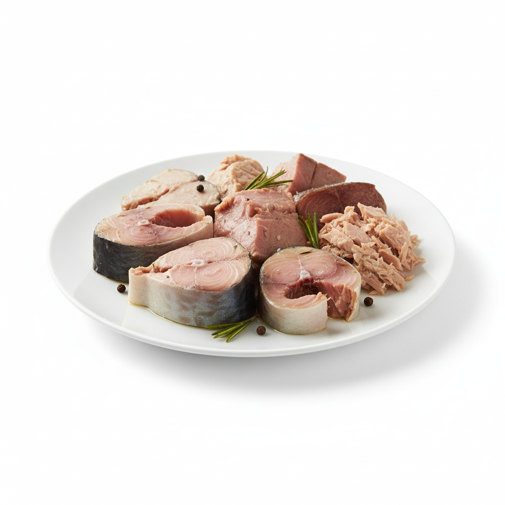 Visual category for product Prepared or preserved tuna, skipjack and bonito