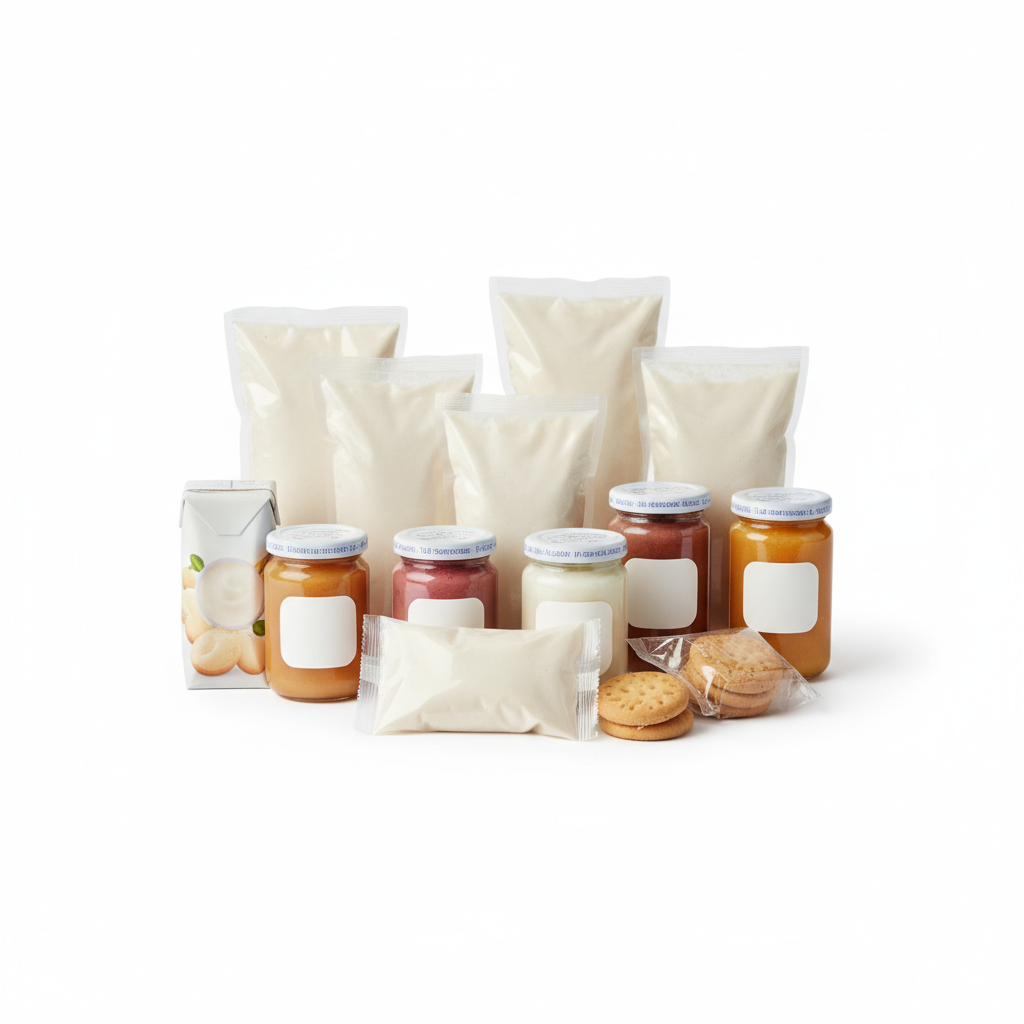 Visual category for product Preparations for infant use, for retail sale, o