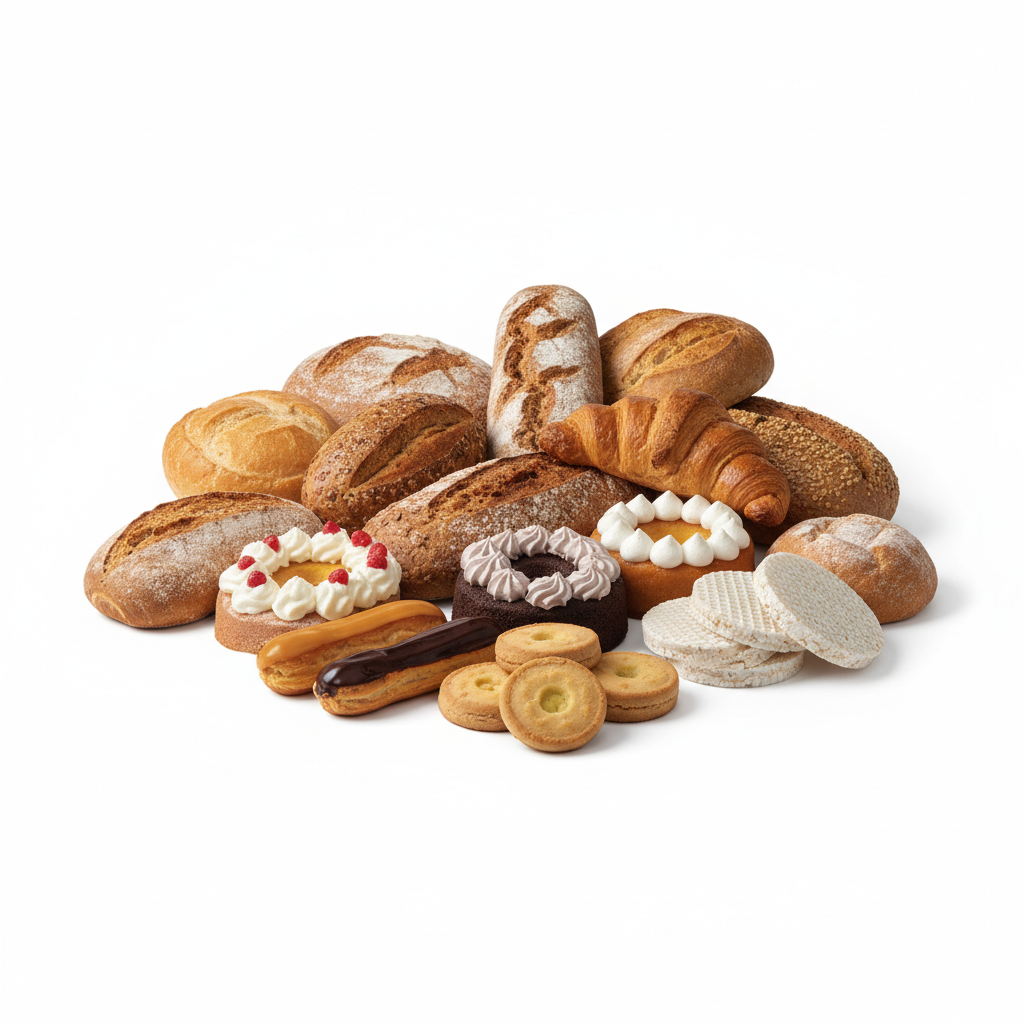 Visual category for product Other bread, etc, nes; communion wafers, rice p