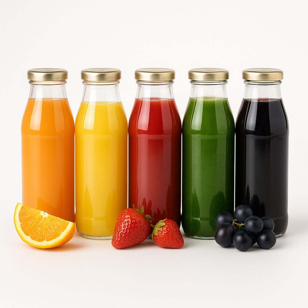 Visual category for product Mixtures of juices, unfermented, not containing