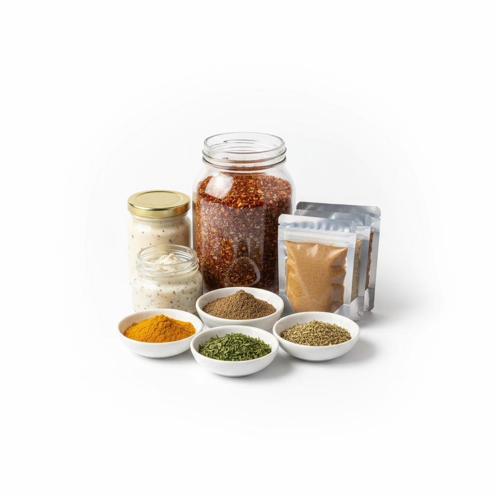 Visual category for product Sauces and sauce preparations; mixed condiments
