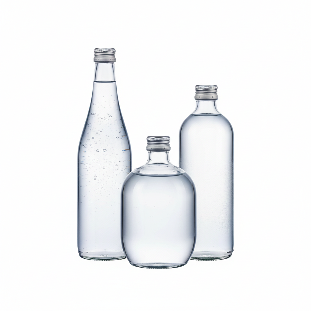 Visual category for product Mineral waters and aerated waters, unsweetened