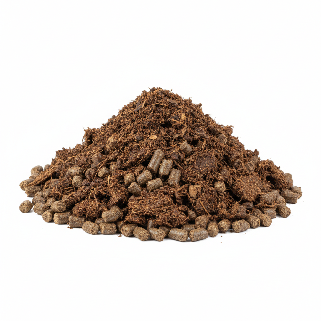 Visual category for product Oil-cake and other solid residues of palm nuts