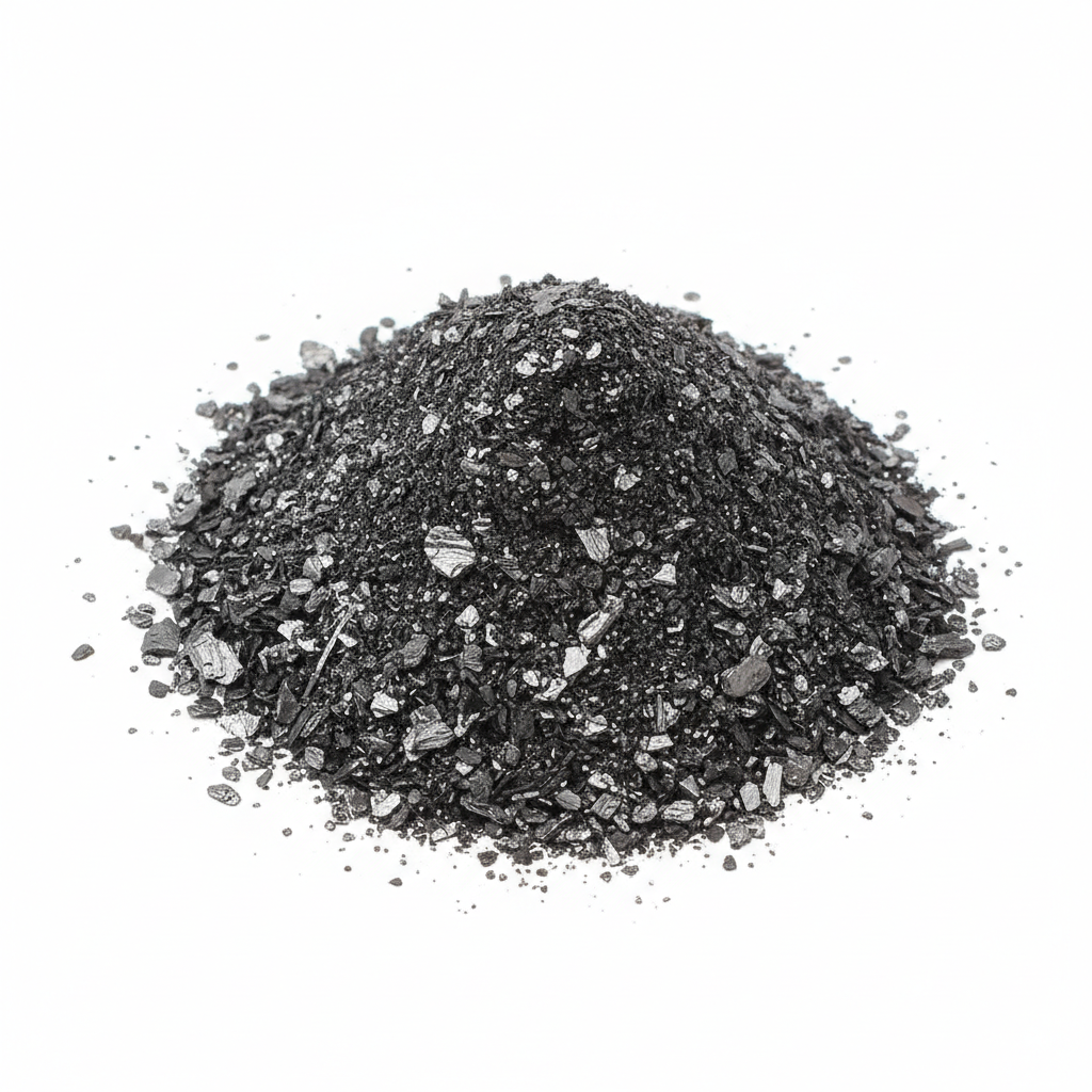 Visual category for product Natural graphite in powder or in flakes