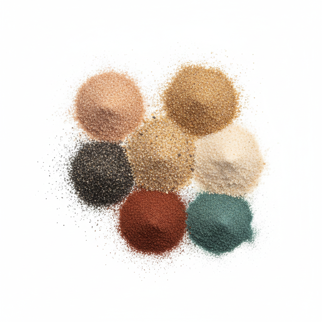 Visual category for product Natural sands, (excl. metal-bearing sands of Ch