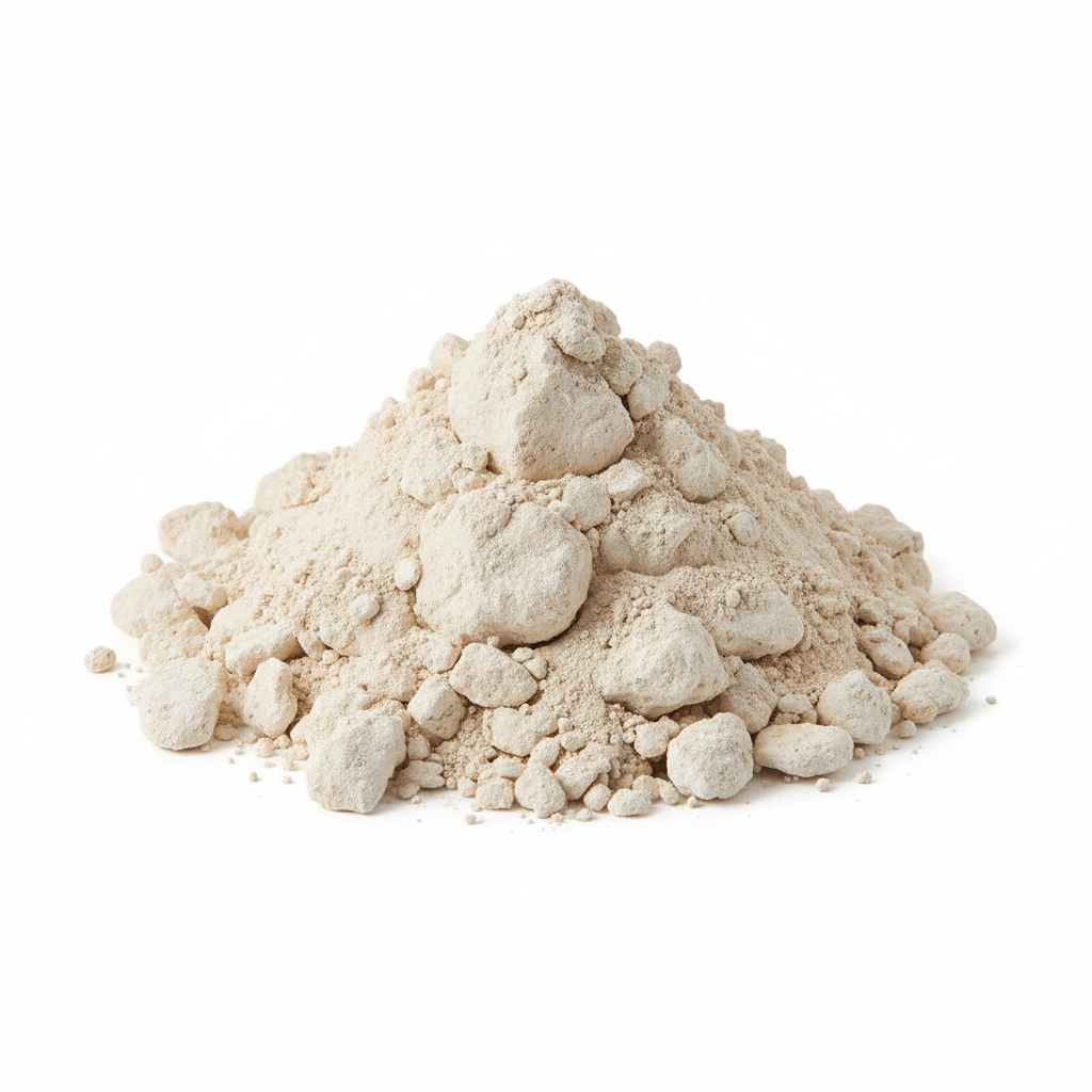 Visual category for product Unground natural calcium phosphates, aluminium