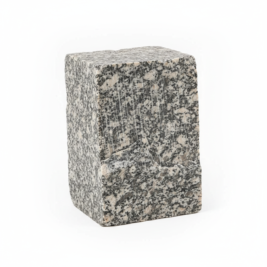 Visual category for product Granite, merely cut into a square or rectangula