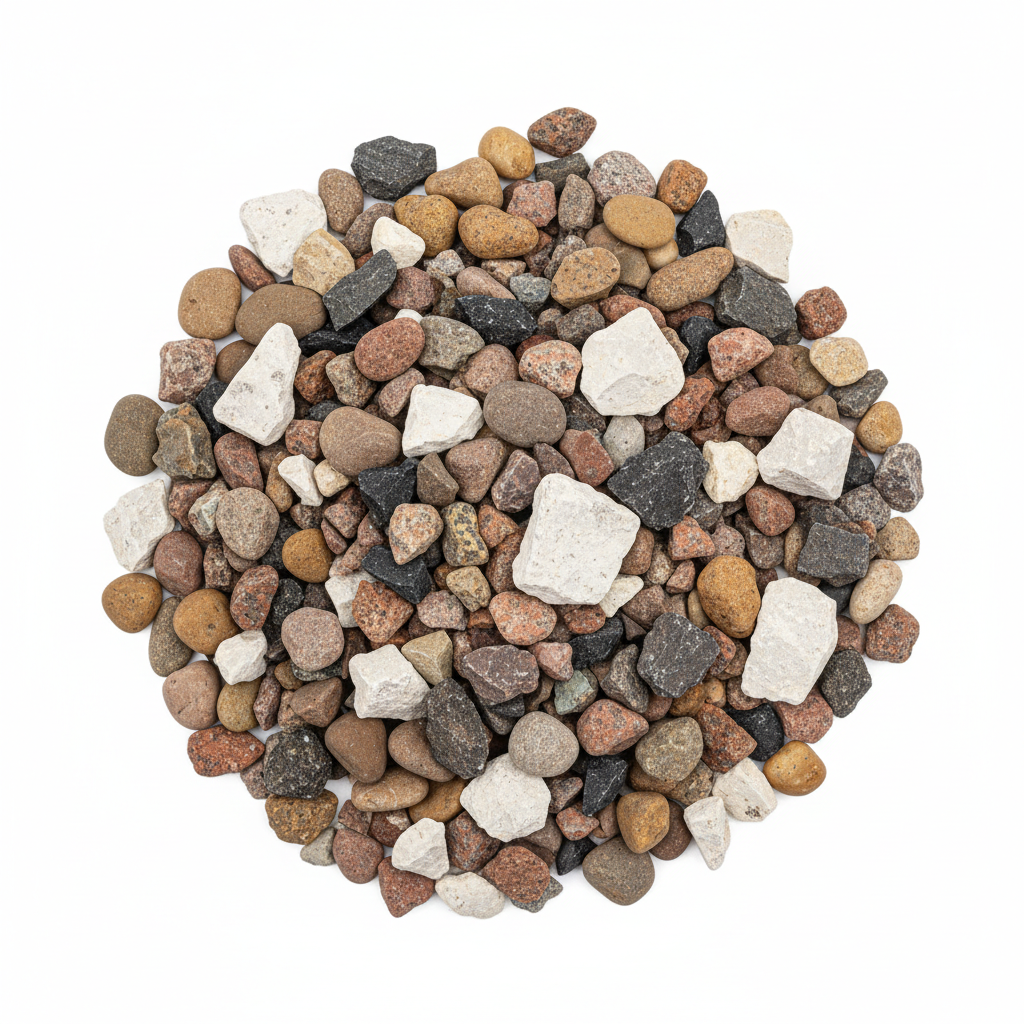 Visual category for product Pebbles, gravel, shingle and flint