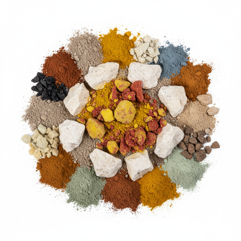 Visual category for product Other mineral substances, nes