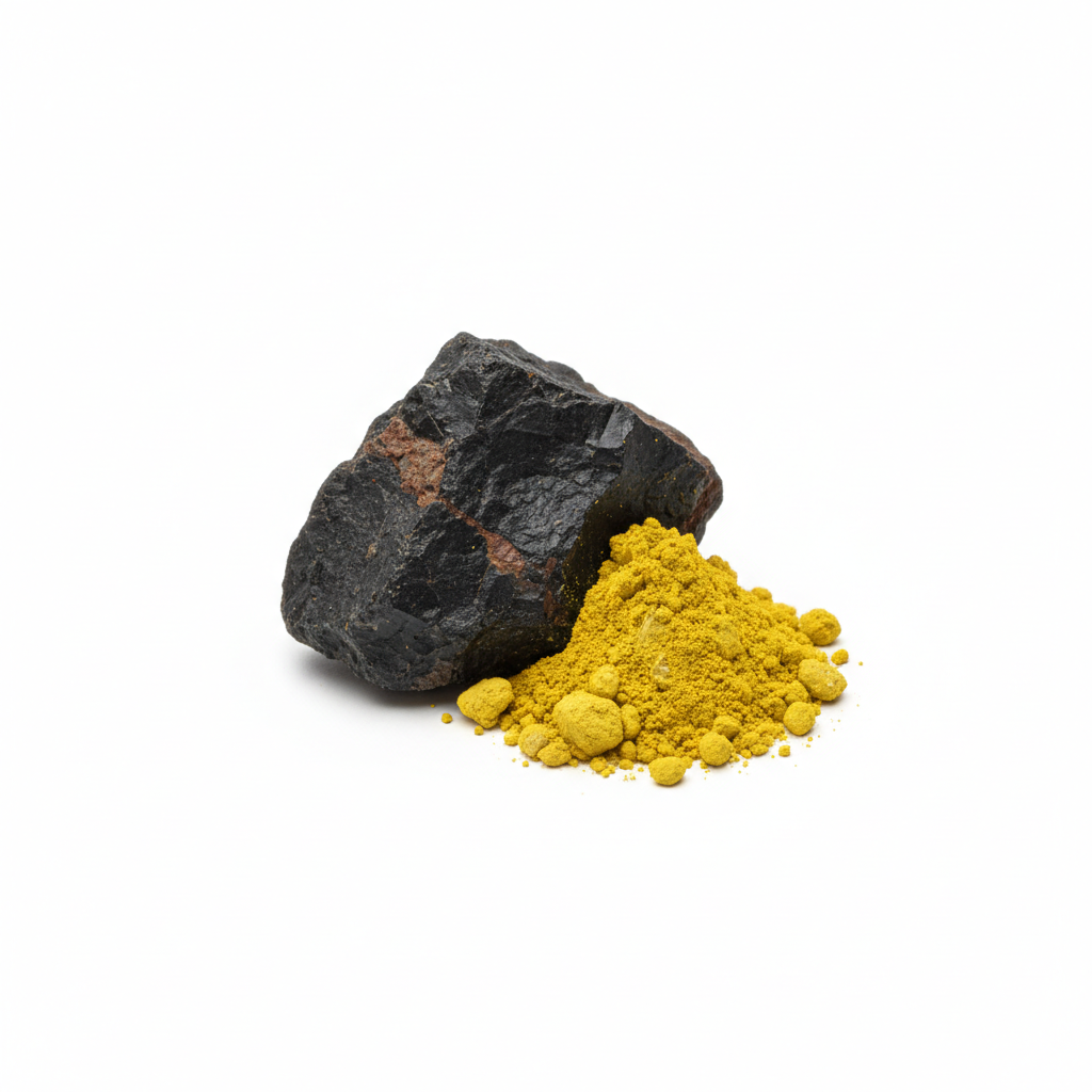 Visual category for product Uranium ores and concentrates