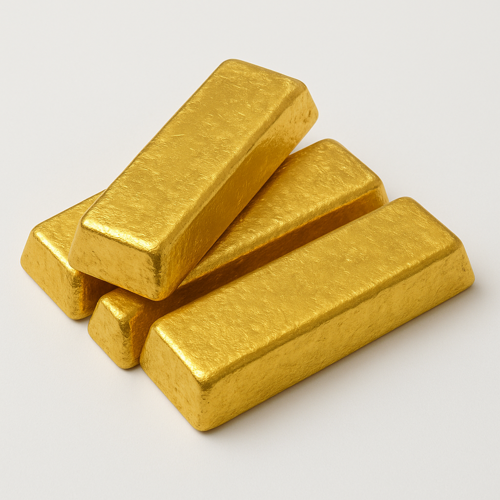 Visual category for product Gold in unwrought forms non-monetary
