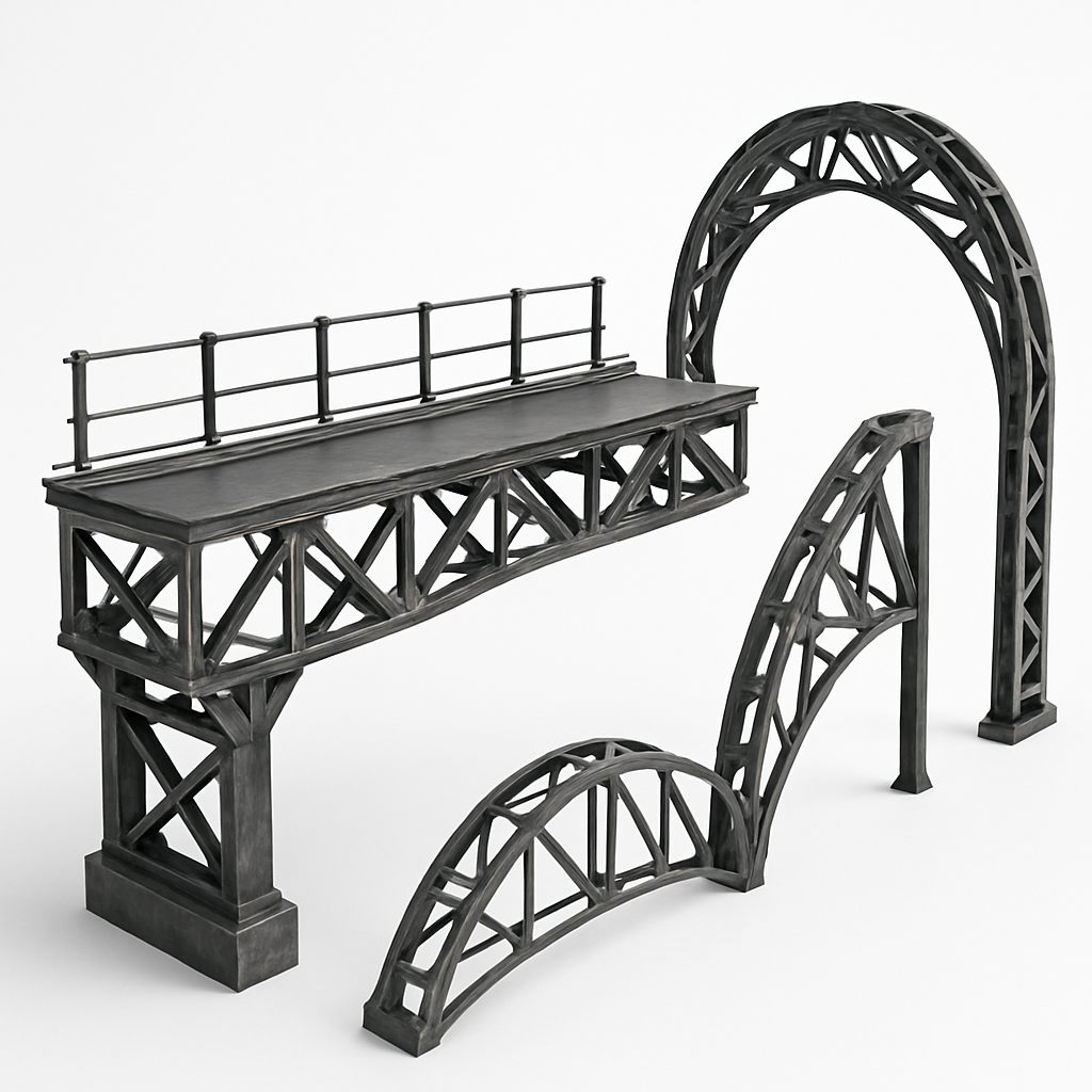 Visual category for product Bridges and bridge sections, iron or steel